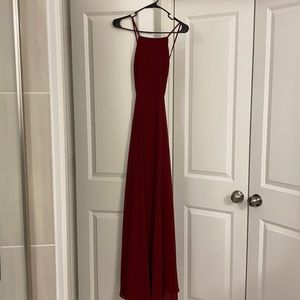 Wine/Burgundy Bridesmaids Dress